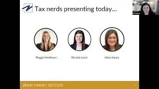 IRS Form 990 Webinar with Plante Moran - Recorded 5/22/25