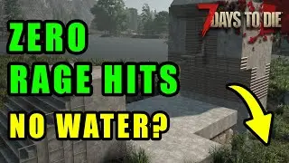 ZERO Rage Hits WITHOUT Water?! The Cheapest Horde Base Yet &ndash; 7 Days to Die
