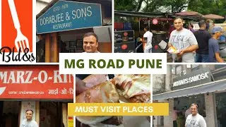Best eateries on MG Road Pune@ BLD&S |Chef Sufeeyan|Garden Vada Pav|Aktar Samosa|Shreekrishna pizza