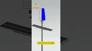 Vertical axis wind  solar complementary street lights