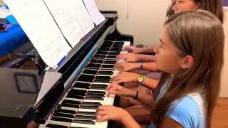 Marche for 6 hands piano