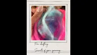 Pre drafting for easier yarn spinning  the secrets of yarn spinning series