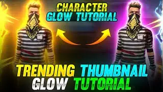 TRENDING THUMBNAIL GLOW TUTORIAL || CHARACTER GLOW TUTORIAL || ANTINA GFX || RIKE GFX