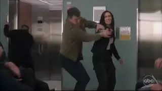 The Rookie 06x08 - Nolan and Lucy stops a shooter at the hospital