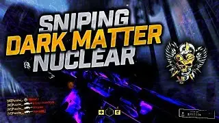 WORLDS FIRST SNIPING ONLY DARK MATTER CAMO NUCLEAR