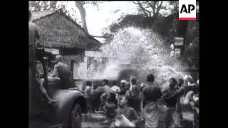 BURMESE WATER FESTIVAL