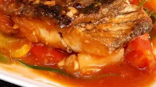 Sweet & Sour Barramundi fish fillet/ yummy sauce| siakap laut masak manis & masam