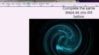 GIMP tutorial | Neon flame effect