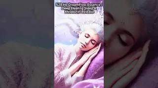 🌙528 Hz DreamFlow Essence | Deep Healing Sleep & Melatonin Release