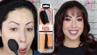 Real Techniques Blend & Blur Foundation Brush Review!