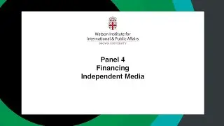 Financing Independent Media (Conference &mdash; Media and Democracy in Africa)