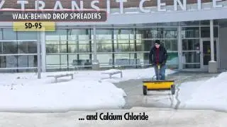 SnowEx SD 95 Walk Behind Salt Spreader