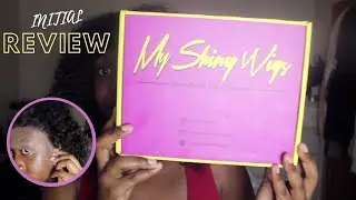 MYSHINYWIGS CURLY WIG | UNBOXING + INITIAL REVIEW | (NOT SPONSORED!)