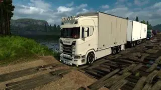 ETS 2 REPUBLIC OF ALOMA 2 HARİTASI - SİETA ŞEHRİNDEN EXTRAPOLİS KENTİNE YOLCULUK G&Uuml;ZELDİ.