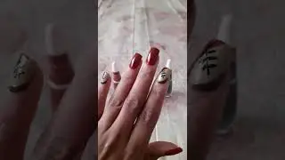 Uma decora&ccedil;&atilde;o um pouco diferente pra mim, mas confesso que adorei o resultado 🤎💅🏻