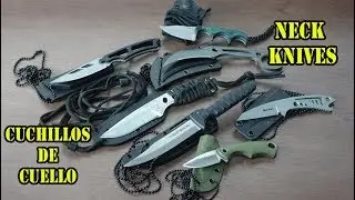 Cuchillos de Cuello Neck Knives