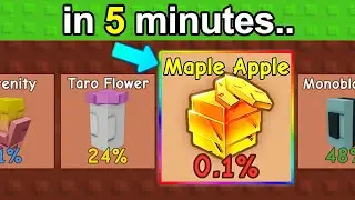 How Fast Can I Get 0.1% MAPLE APPLE SEED?