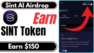 Sint AI Airdrop Live 🚀 Earn Free $SINT Points | Step-by-Step Guide