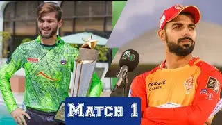 LQ vs IU PSL 9 1st Match | Match Preview|Lahore vs Islamabad  #analysis #psl