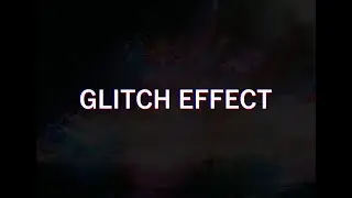 Easy Glitch Text Effect  HTML & CSS