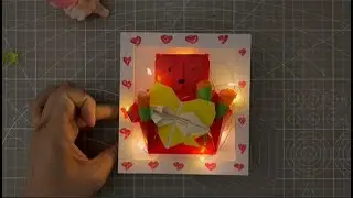 Light-Up Teddy Bear Photo Frame | A Handmade Love Gift