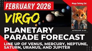 Virgo horoscope - February 2026 planetary parade