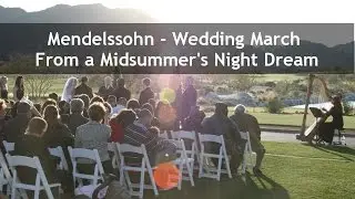 Mendelssohn | Wedding Recessional | Wedding March from a Midsummer Night's Dream | harp