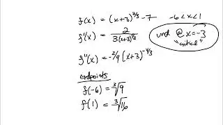 Find the absolute maximum and minimum values of the function over the indicated interval, and indic&hellip;