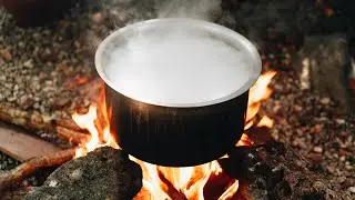 TRADITIONAL BIRYANI RECIPE | COOKING IN THE FOREST !  ASMR