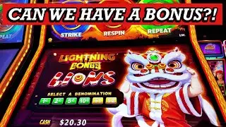CAN WE GET A BONUS ON LIGHTNING GONG & BUFFALO POWER PAY?? WINSTAR CASINO THACKERVILLE, OK