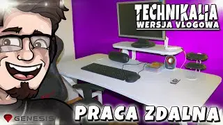 TechVlog 🥇 Remote workstation 🥇 Gaming desk | Genesis Holm 320 RGB