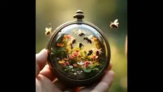 The Clockwork Garden #dreamlike #surrealart
