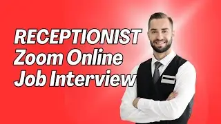 Receptionist  Zoom Online Job Interview for Gulf Countries - Baideshik Rojgari