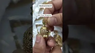 Kanti Latest Design with beautiful Jumks #youtubeshorts #viralvideo #trelleborg @RojaRajvlogs