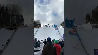 Team USA aerial freestyle with a score of 100 on this jump. #teamusa #lakeplacid