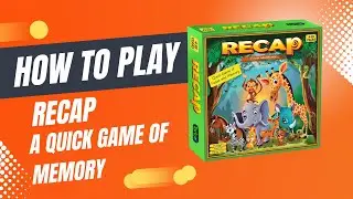 How to play Recap Board Game #gaming #fun #games #learning