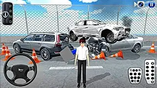 Car Crashes in New Eight Lane Highway - 3D Driving Class Police Car - 2025 Android iOS - Gameplay