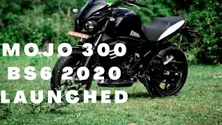 NEW MAHINDRA MOJO 300 BS6 2020 LAUCHED..PHOTOS WITH ALL DETAILED SPECS