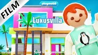 EMMA SPIELT PLAYMOBIL LUXUSVILLA App deutsch | Wo ist die Familie Vogel? Kinderzimmer ein Sportraum?
