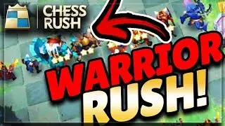 CHESS RUSH! The Ultimate Warrior Build! Gameplay/Strategy