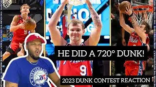 A 720&deg; DUNK!? 2023 Dunk Contest Reaction By Eldric 💔 Valentine