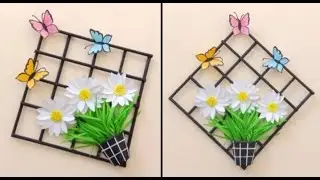 easy wall hanging craft with color paper | G.N crafts