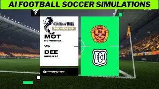 MOTHERWELL vs DUNDEE ⚽ Scottish Premiership 2025/26 Matchday 18 🟩 EA FC 26 Simulation