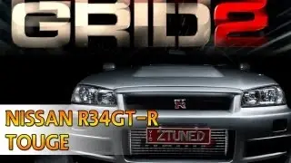[TTB] GRID 2 Gameplay PS3 - Nissan Nismo R34GT-R Z-Tune - Touge Battle!