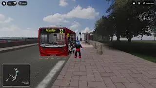 Roblox Birmingham Vehicle Simulator Route 33 From Six Ways Acton to Corporation Street on the E200
