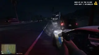 [NO COMMENTARY] GTA V LSPDFR - TRAFFIC STOP TAKES A DANGEROUS TURN | BACK-TO-BACK PURSUITS | SAHP