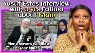 Yusuf Estes Interviews [3 yrs] Fatima Masud on ISLAM (This is mind-blowing) || Non-Muslim REACTION!!
