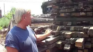 Where does Real Antique Wood Mill get its reclaimed wood from?