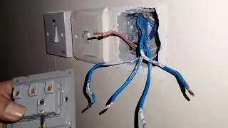 طريقة تركيب مفتاح كهرباء ثلاثي خاص الإضاءة #اعمال_الكهرباء #electrician #اكسبلور