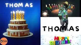 THOMAS Happy Birthday Song and Dance - It's Your Birthday - Happy Birthday to You THOMAS